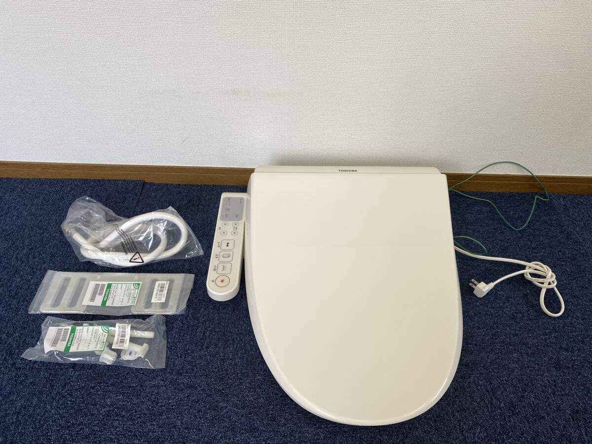 【中古】TOSHIBA(東芝) 電気温水便座 ウォシュレット 温水洗浄便座「SCS-T92」☆2019年製拍卖