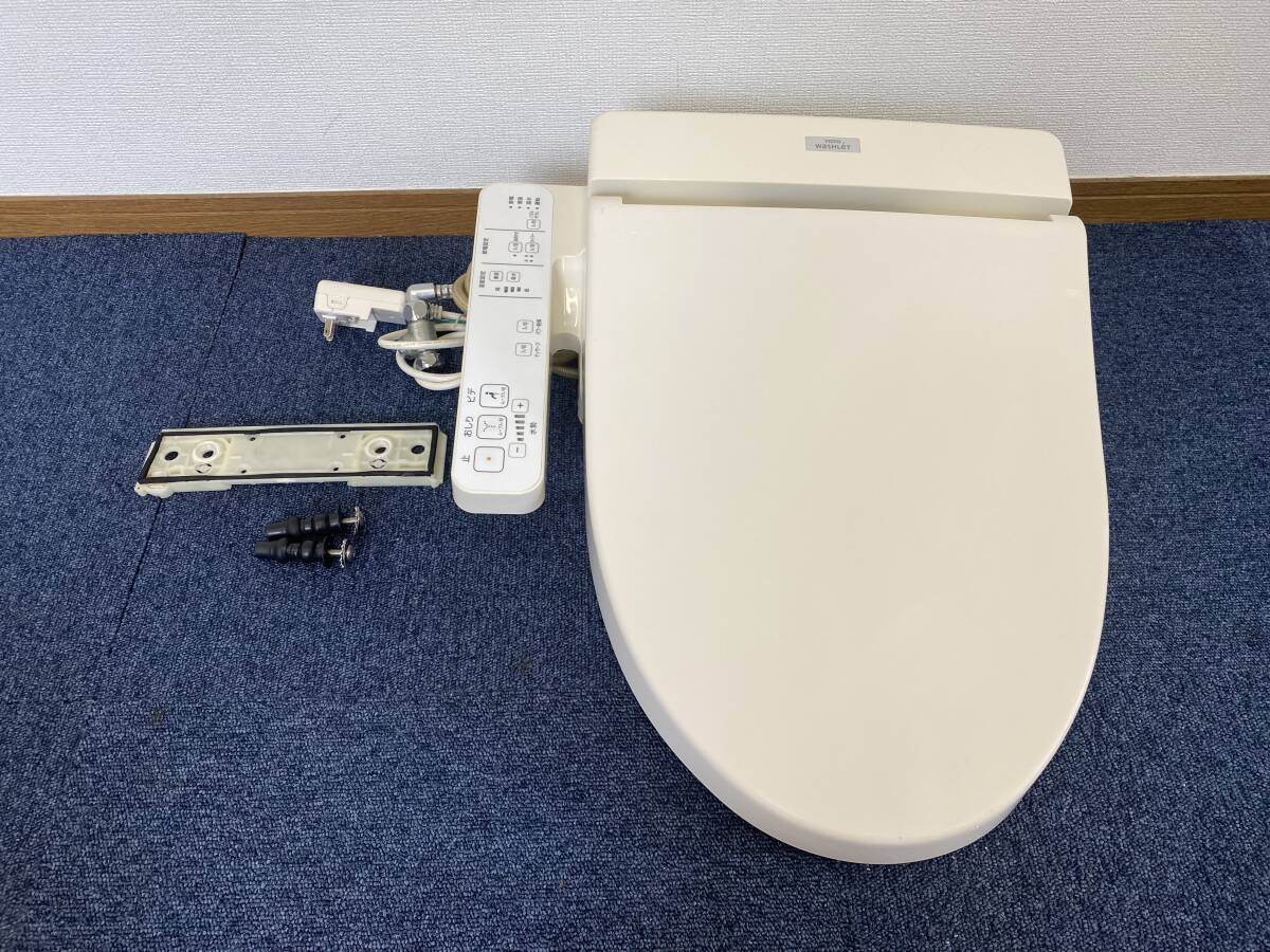 【中古】TOTO☆電気温水便座 ウォシュレット・シャワートイレ「TCF8FK54」☆#SC1(パステルアイボリー)☆直接引き取り可拍卖