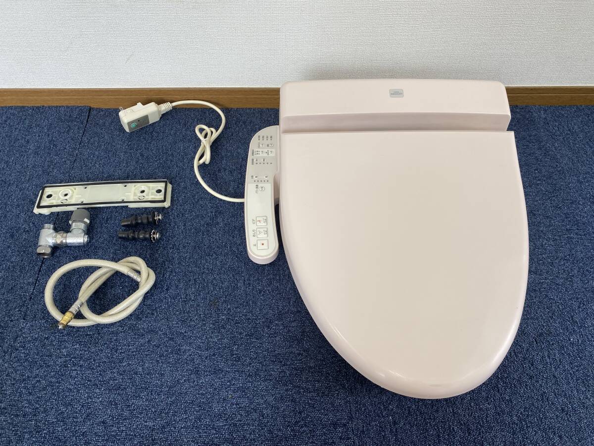 【中古】TOTO☆電気温水便座 ウォシュレット・シャワートイレ「TCF315」☆#SR2(パステルピンク)☆直接引き取り可拍卖