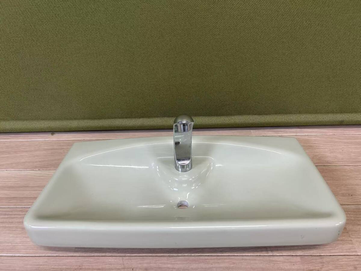 【中古】TOTO☆トイレ便器・洋式便器 721B/S721B タンク用の蓋(ふた)☆#ハーベストグリーン☆神戸も大阪も引取り可拍卖