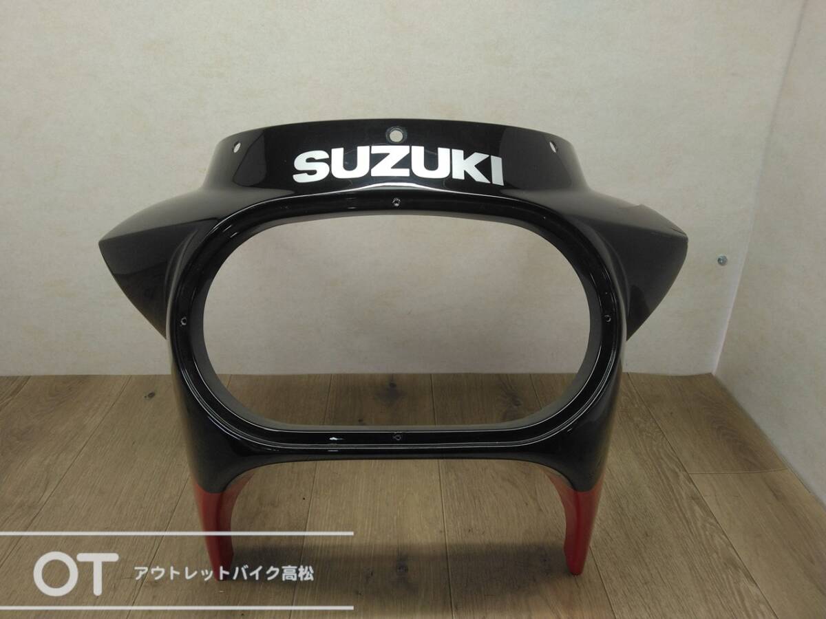 スズキ SUZUKI GSX R1100 アッパーカウル 中古 赤/黒 P3004257拍卖
