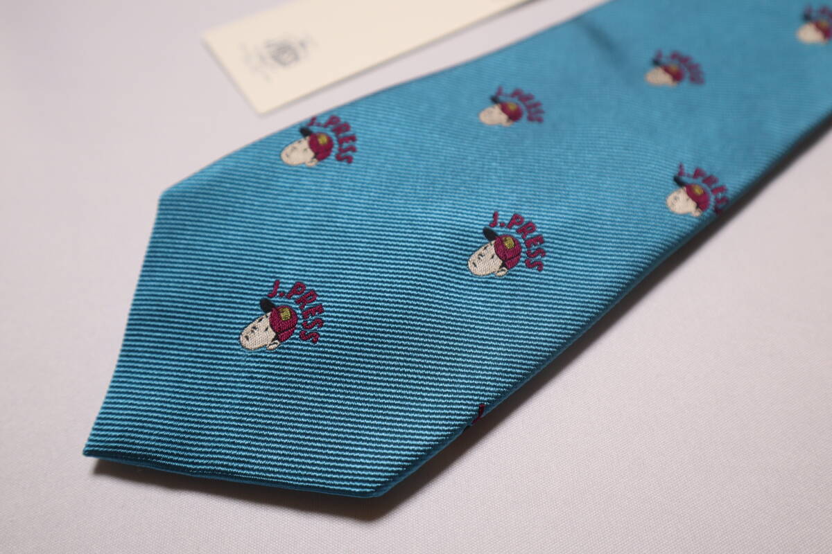 ★定価1.3万円★未使用品★ ジェイプレス J.PRESS ★ アーロン・チャンコラボネクタイ ★ 拍卖