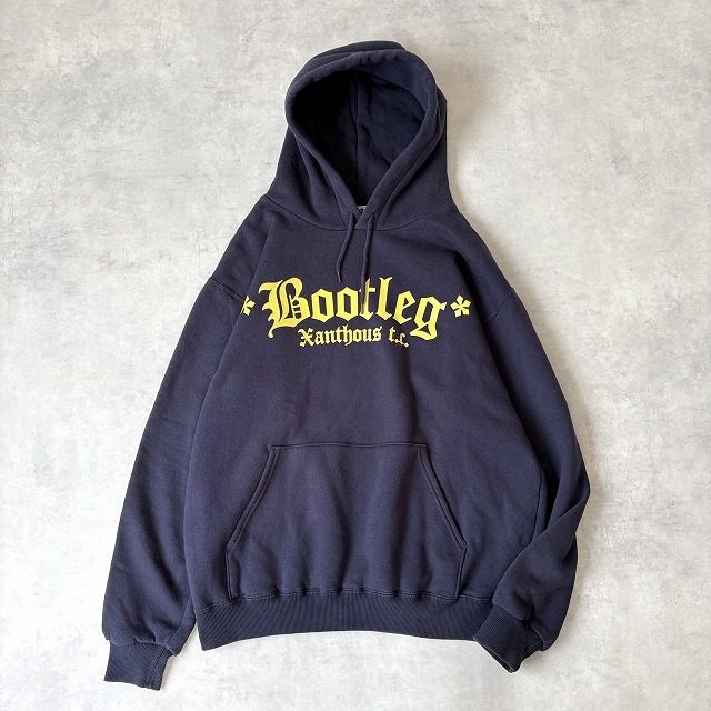 XANTHOUS T.C. ザンザス ティーシー プルオーバー ロゴ プリント スウェット パーカ ストリート 紺 メンズ (01) ネイビー ●r-899拍卖