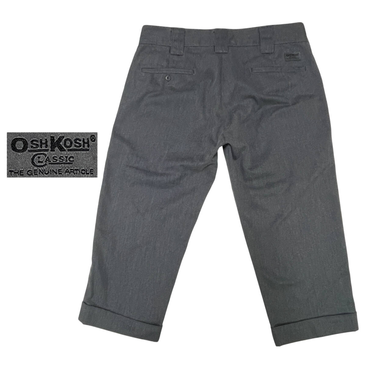 OSH KOSH オシュコシュ コットンパンツ W30 (約83cm W33相当) 七分丈 テーパード パンツ メンズ 拍卖