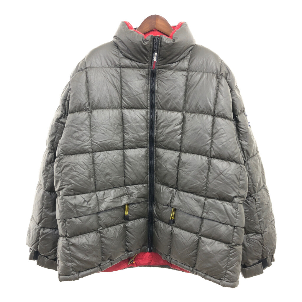 90年代 TOMMY HILFIGER トミーヒルフィガー OUTDOORS EXPEDITION ダウンジャケット アウトドア グレー (メンズ XXL) 中古 古着 P9186拍卖