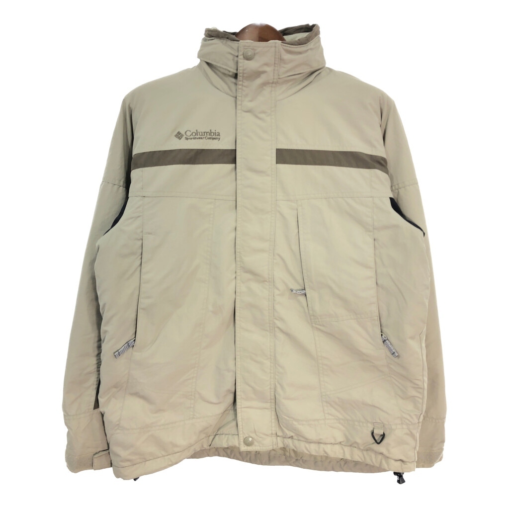 Columbia コロンビア マウンテンジャケット アウトドア ベージュ(メンズ M)中古 古着 T7302拍卖