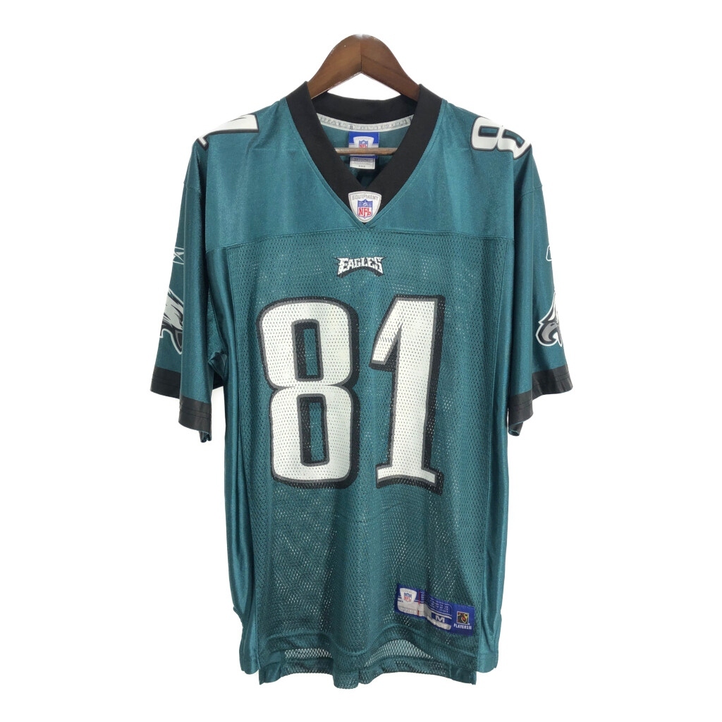 Reebok リーボック NFL フィラデルフィア・イーグルス ユニフォーム プロチーム アメフト スポーツ グリーン(メンズ M)中古 古着 U1131拍卖