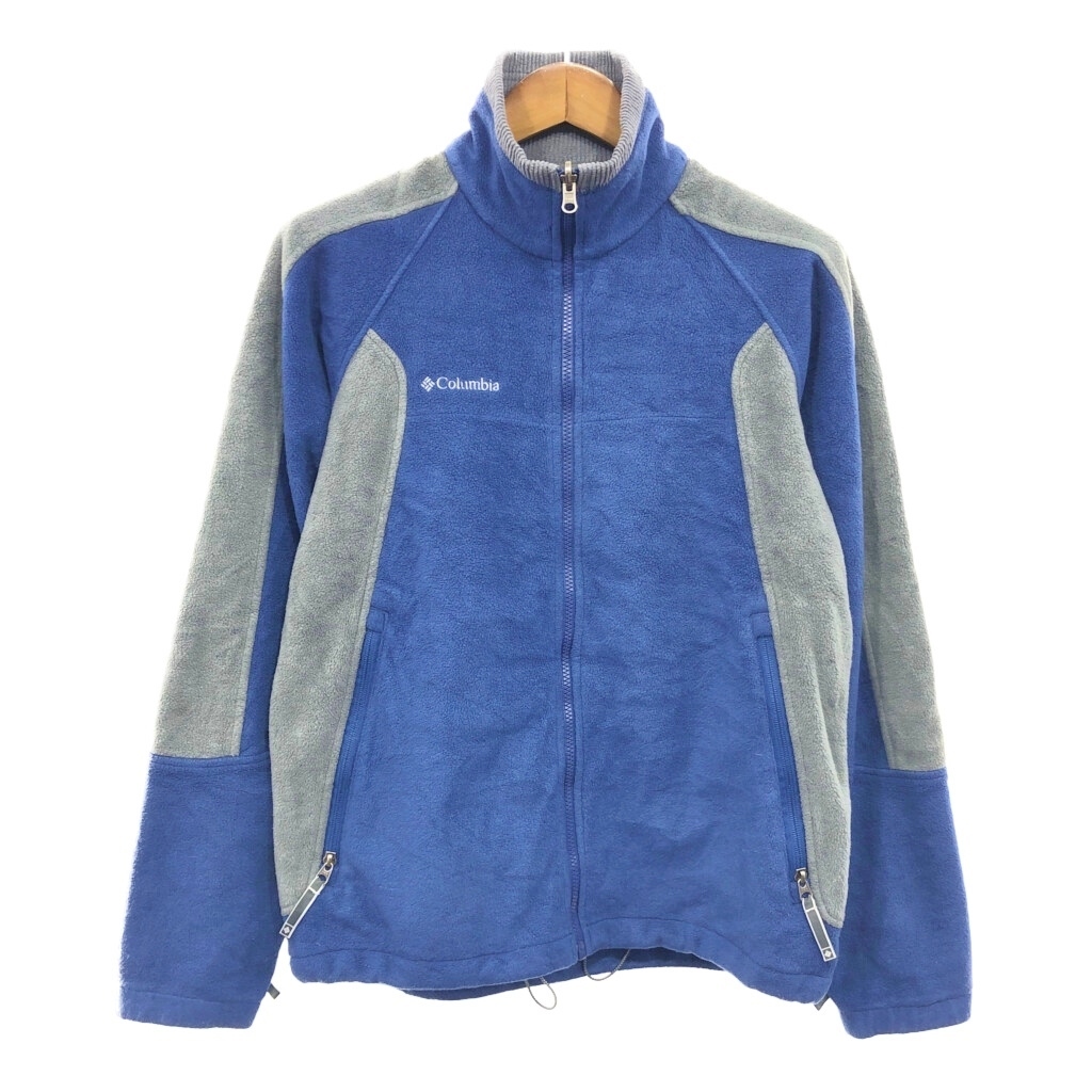 Columbia コロンビア フリースジャケット アウトドア ブルー (メンズ S) 中古 古着 Q9740拍卖