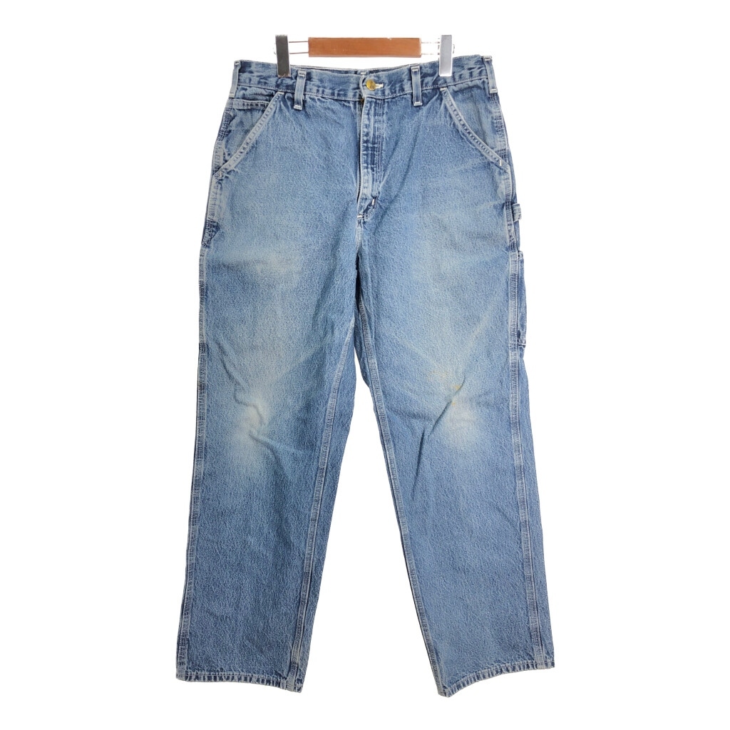 Carhartt カーハート デニム ペインターパンツ ブルー (メンズ W35 L32) 中古 古着 T2579拍卖