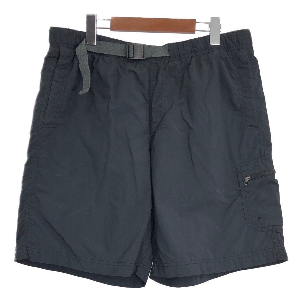 Columbia コロンビア ナイロン スイムショートパンツ アウトドア ブラック (メンズ L) 中古 古着 T3946拍卖