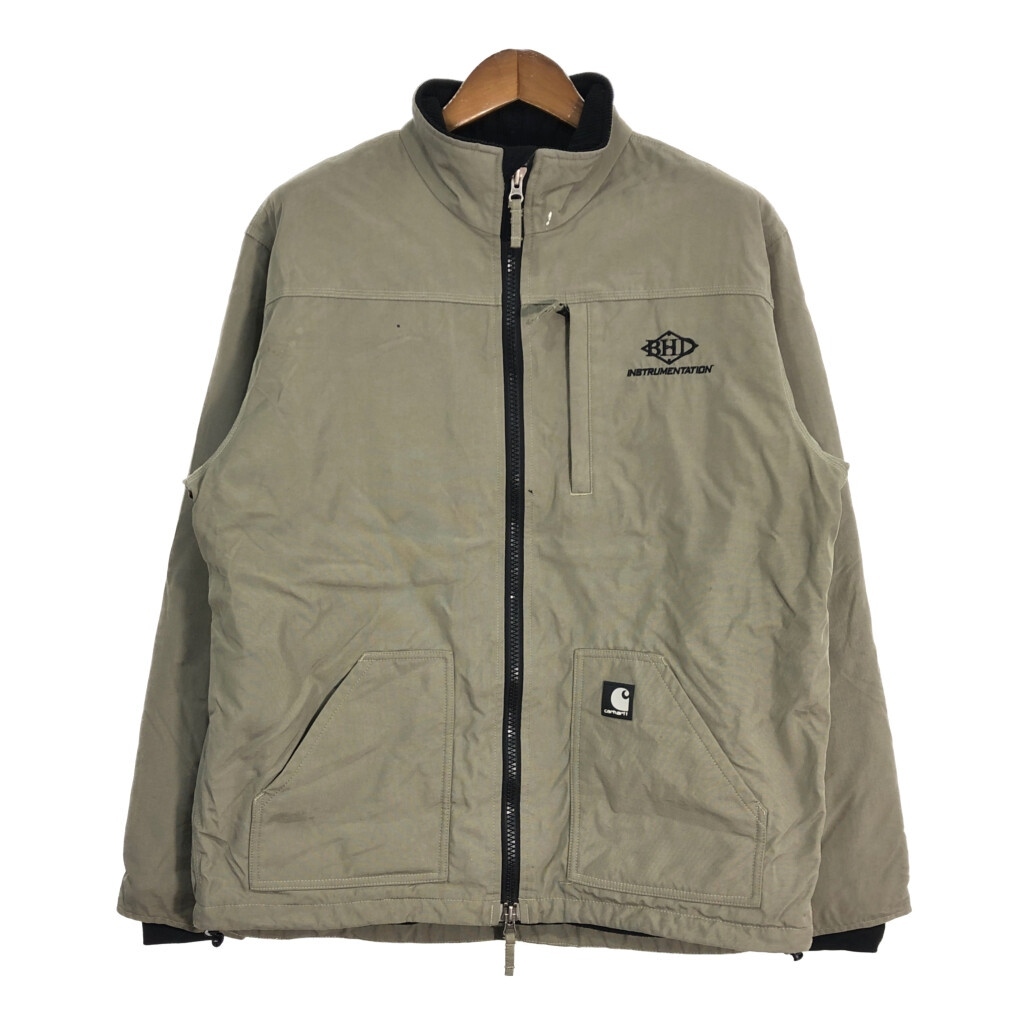 Carhartt カーハート ナイロン ワークジャケット グレー (メンズ M) 中古 古着 T2047拍卖
