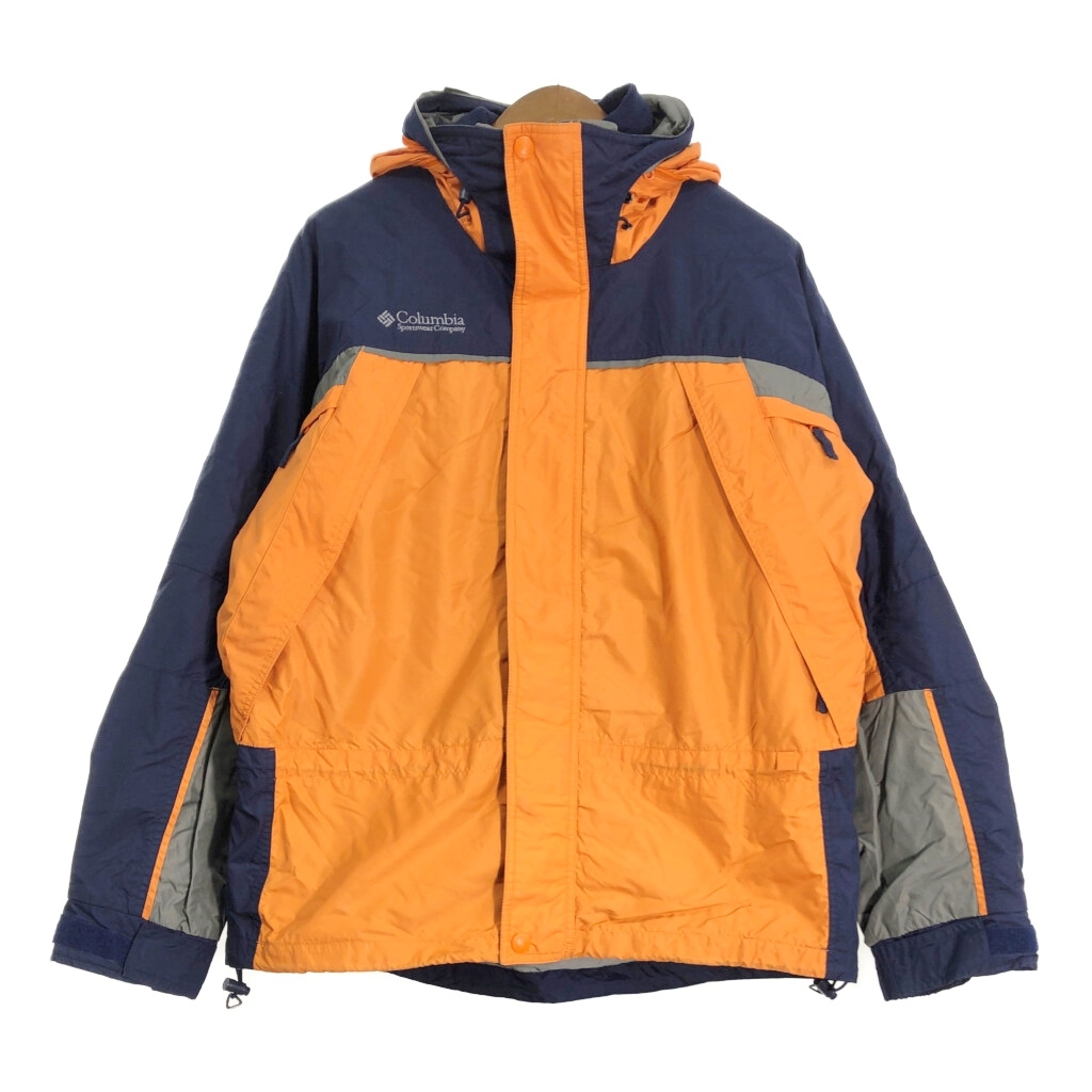 Columbia コロンビア Fire Ridge マウンテンパーカー アウトドア オレンジ (メンズ L) 中古 古着 S8795拍卖
