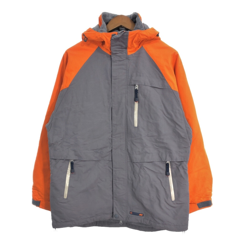 American Eagle アメリカンイーグル マウンテンパーカー グレー (メンズ M) 中古 古着 S9044拍卖