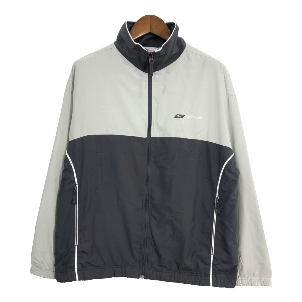 Reebok リーボック トラックジャケット スポーツ グレー (メンズ S) 中古 古着 S6880拍卖
