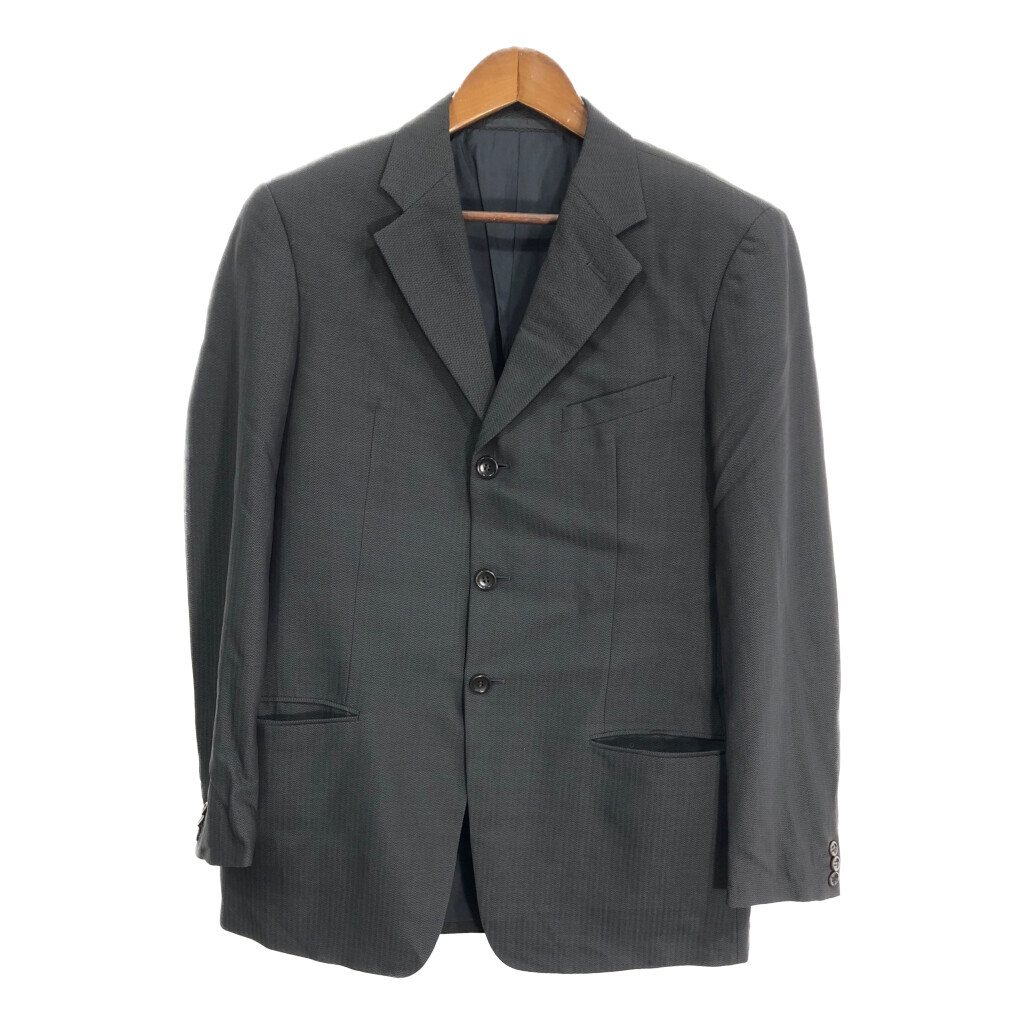ARMANI COLLEZIONI アルマーニ コレッツォーニ テーラードジャケット グレー (メンズ 50 R) 中古 古着 S7517拍卖