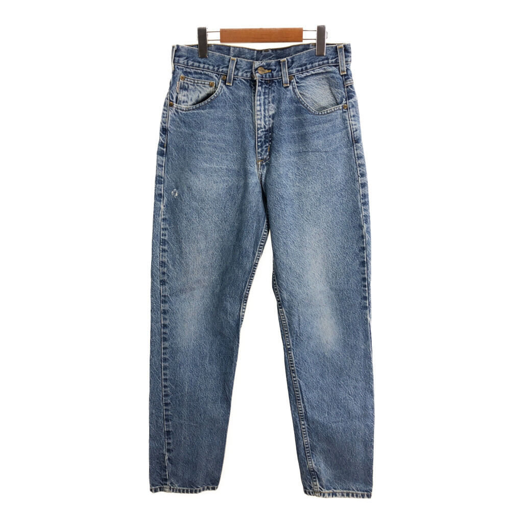 00年代 Carhartt カーハート デニムパンツ ワーク ブルー (メンズ W32 L32) 中古 古着 S4101拍卖