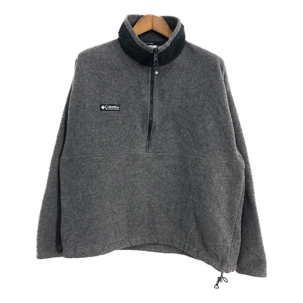 Columbia コロンビア フリースジャケット アウトドア グレー (メンズ XL) 中古 古着 S4288拍卖