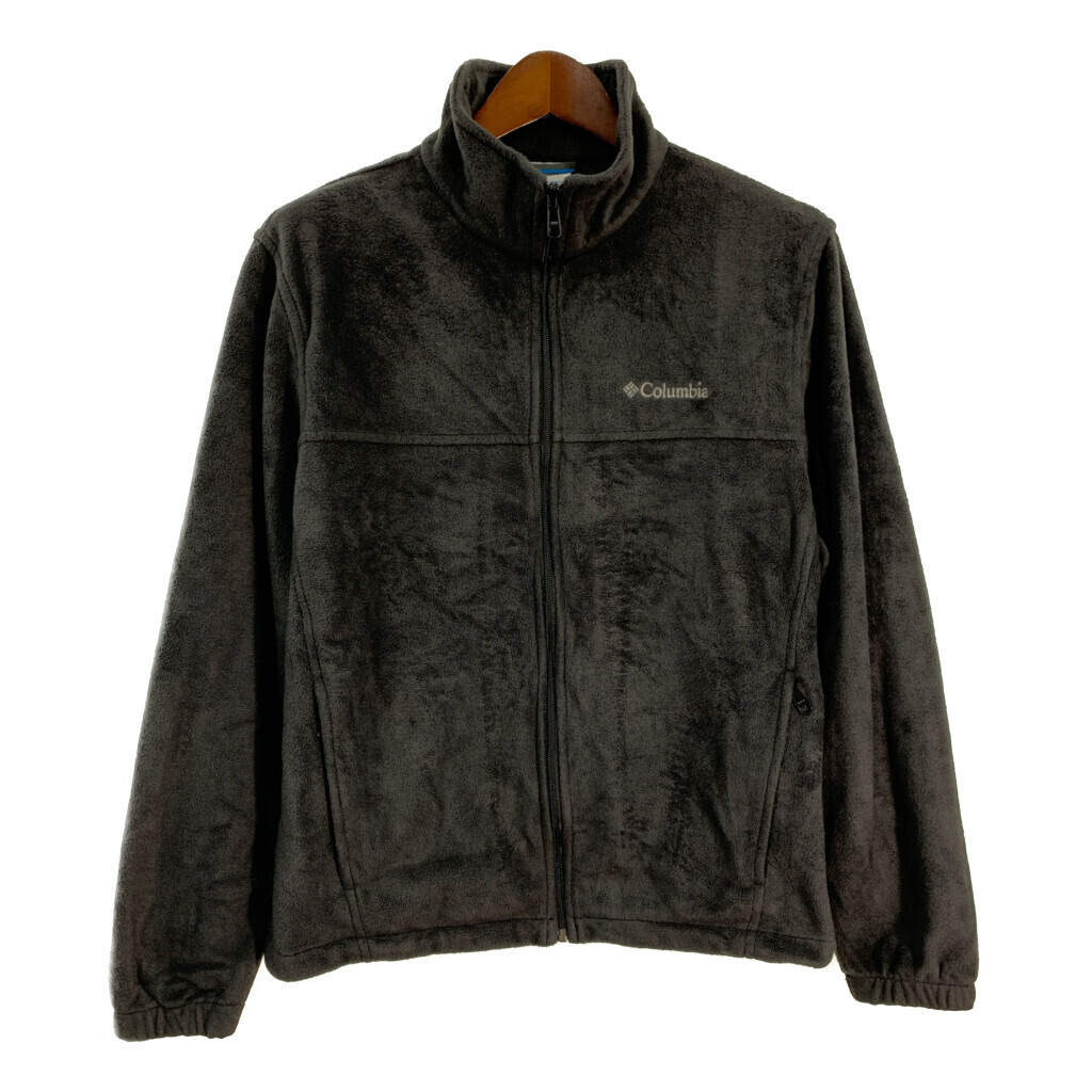 Columbia コロンビア フリースジャケット アウトドア ブラック (メンズ L) 中古 古着 S5791拍卖