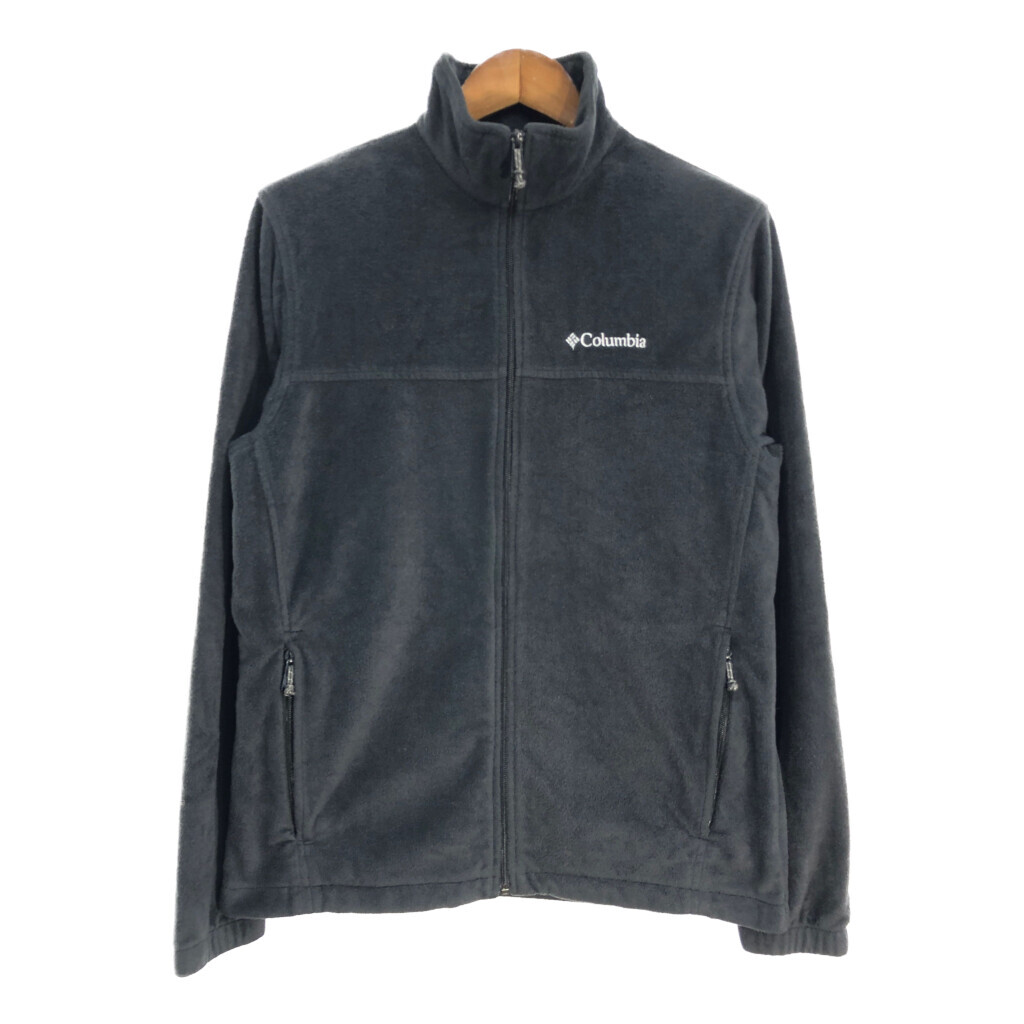 Columbia コロンビア フリースジャケット アウトドア ブラック (メンズ M) 中古 古着 S5822拍卖