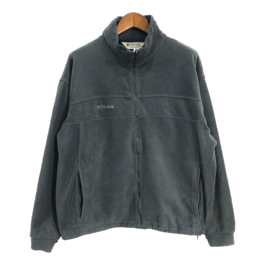 Columbia コロンビア フリースジャケット アウトドア グレー (メンズ XL) 中古 古着 S5824拍卖