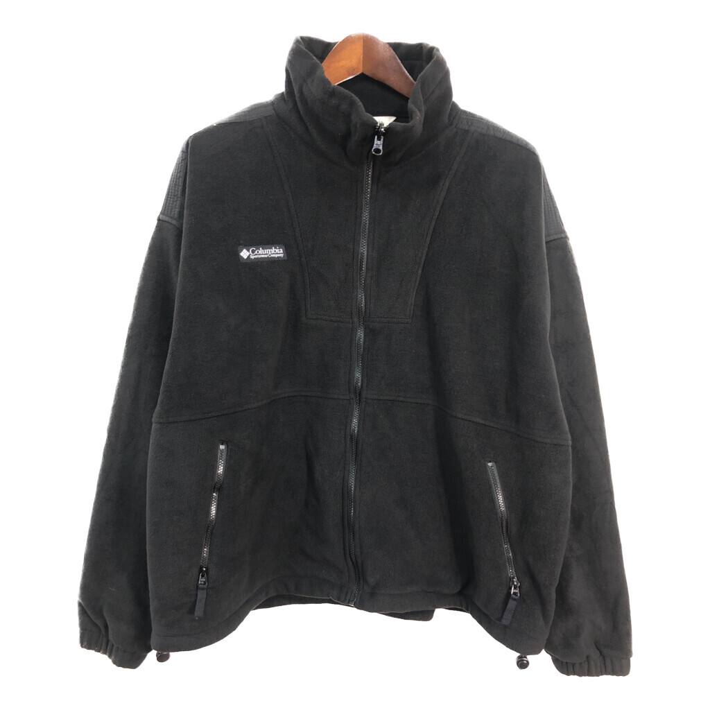 Columbia コロンビア フリースジャケット アウトドア ブラック (メンズ XL) 中古 古着 S5845拍卖