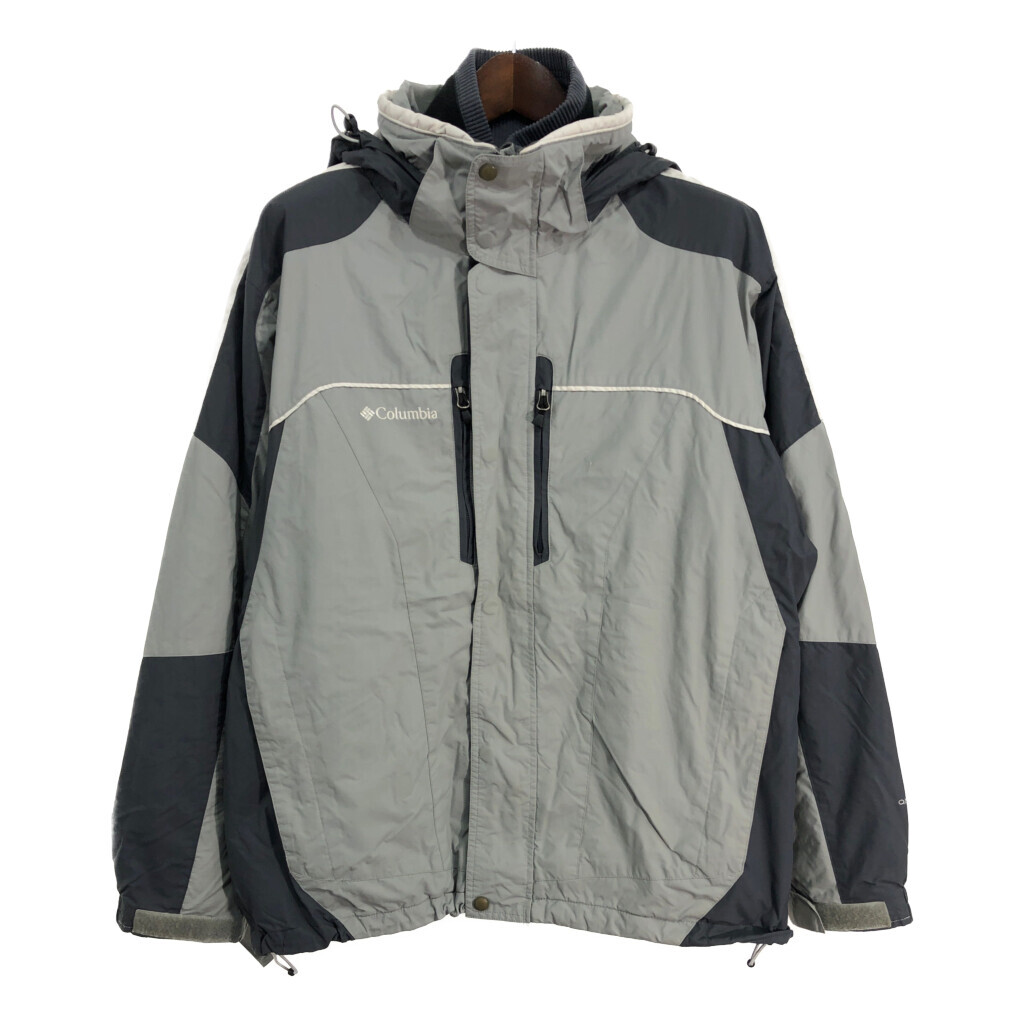 Columbia コロンビア マウンテンパーカー アウトドア グレー (メンズ L) 中古 古着 S6929拍卖