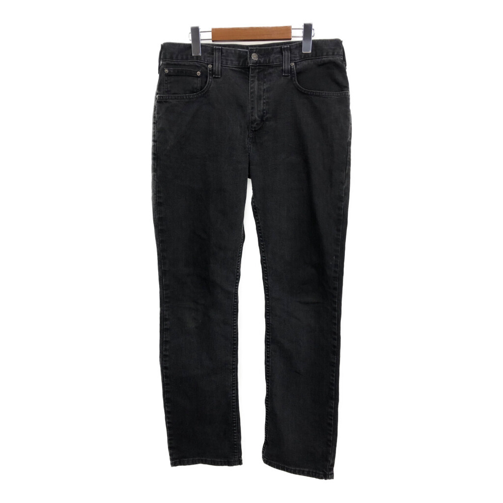 Carhartt カーハート デニムパンツ ワーク ブラック(メンズ W33 L32)中古 古着 S1248拍卖