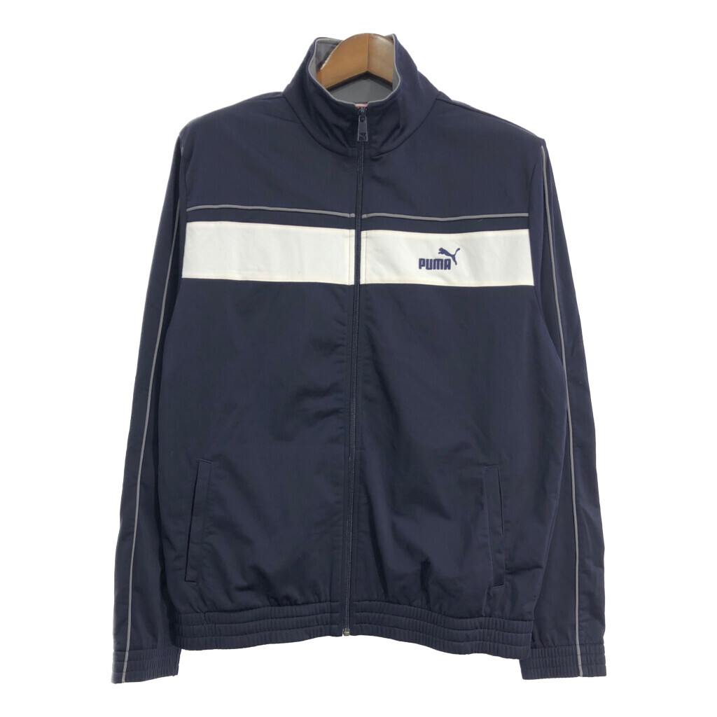 PUMA プーマ トラックジャケット スポーツ ネイビー (メンズ M) 中古 古着 S1954拍卖