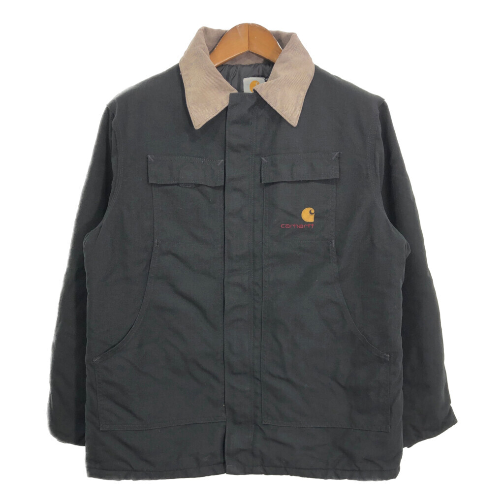 Carhartt カーハート トラディショナルコート ワークジャケット ブラック (メンズ M相当) 中古 古着 R8452拍卖