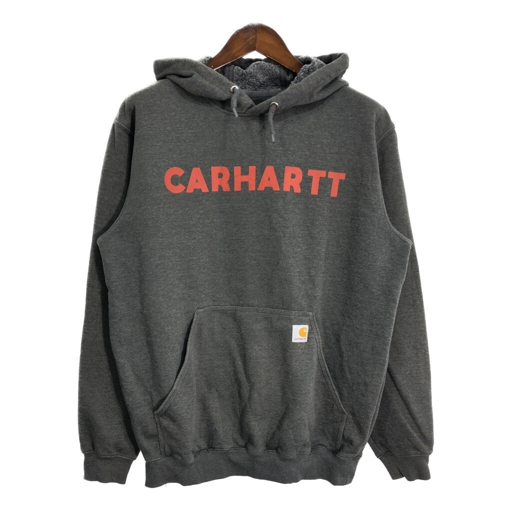Carhartt カーハート スウェットパーカー グレー (メンズ M) 中古 古着 R8816拍卖