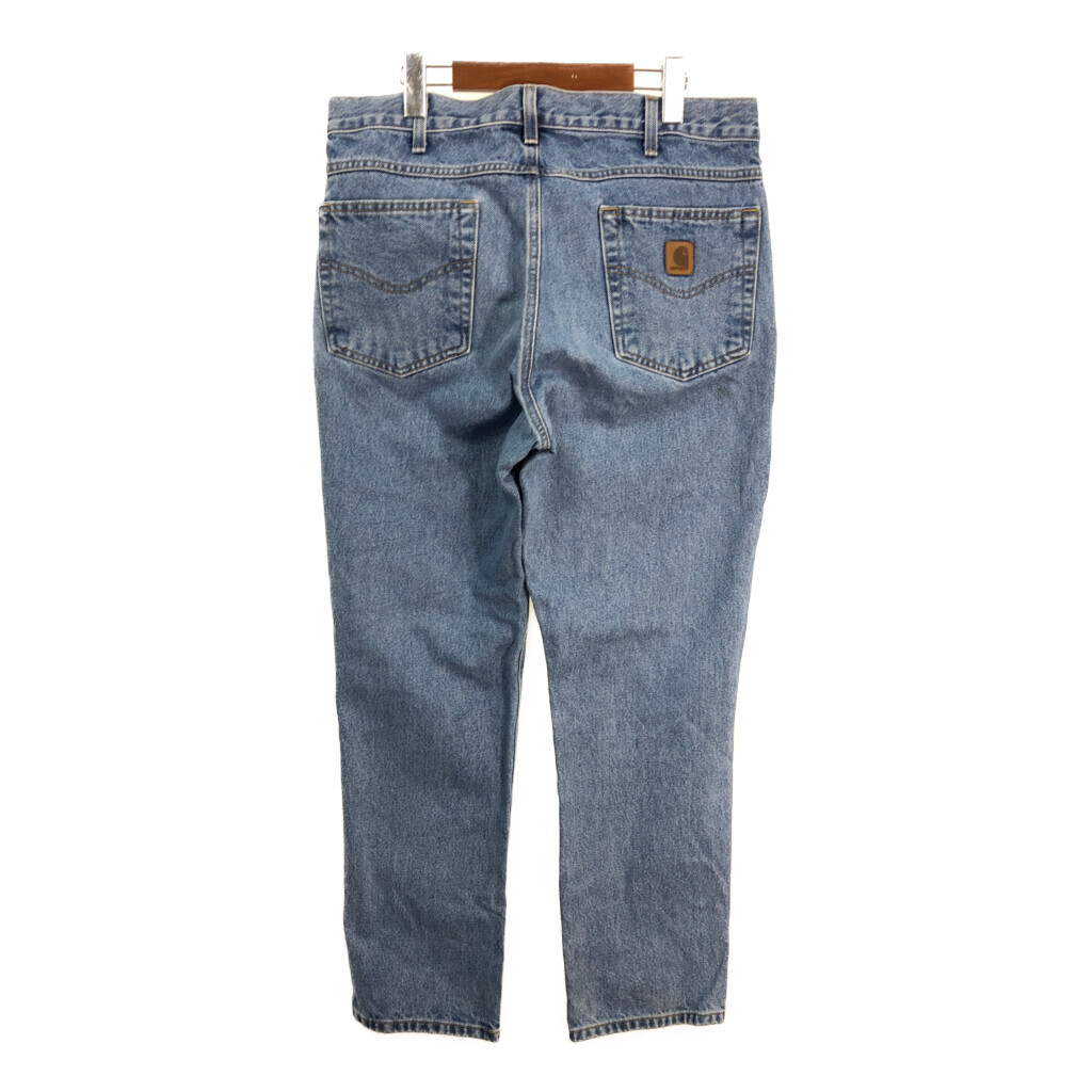 Carhartt カーハート デニムパンツ ワーク ブルー (メンズ W34 L30) 中古 古着 S3783拍卖