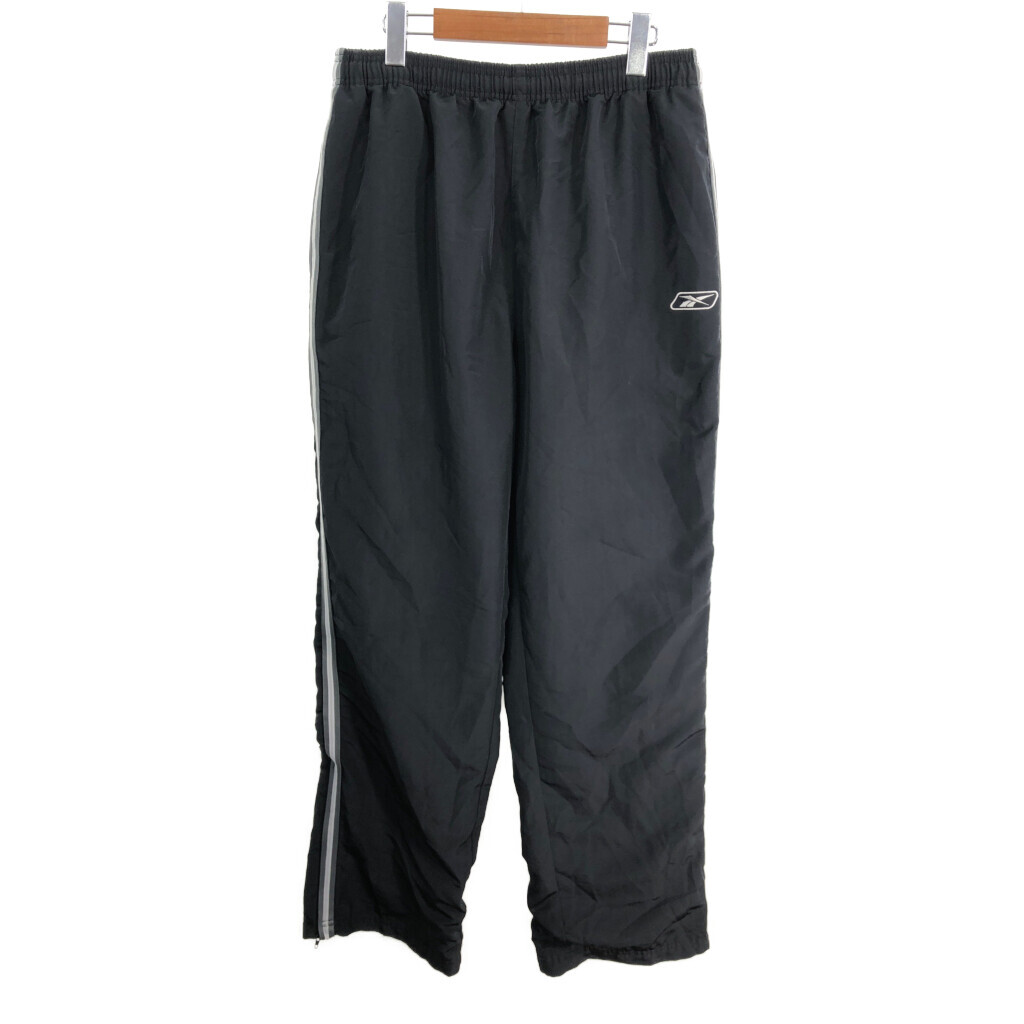 Reebok リーボック トラックパンツ スポーツ ブラック (メンズ L) 中古 古着 S3796拍卖