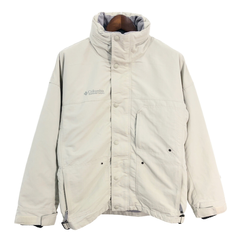00年代 Columbia コロンビア ナイロンジャケット アウトドア ベージュ (メンズ M) 中古 古着 S3829拍卖