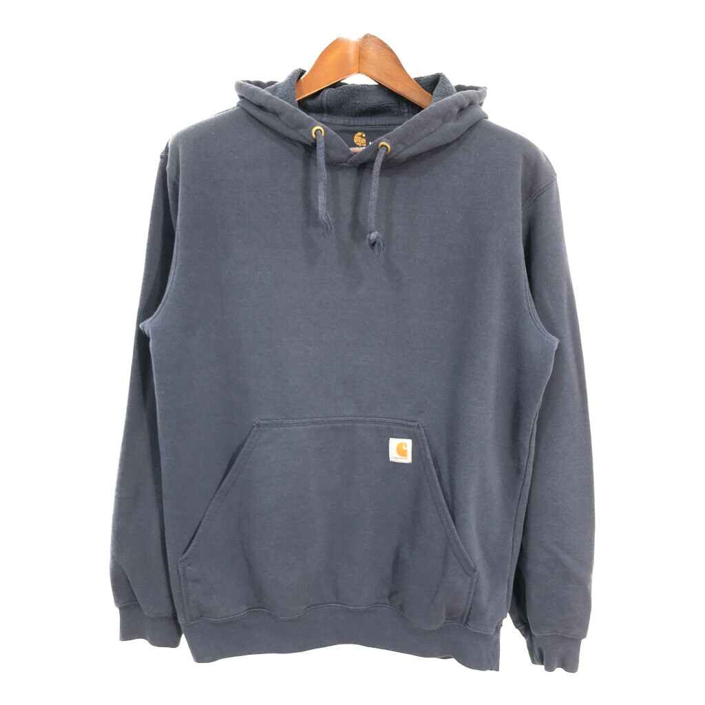 Carhartt カーハート スウェット パーカー ネイビー (メンズ M) 中古 古着 R5242拍卖