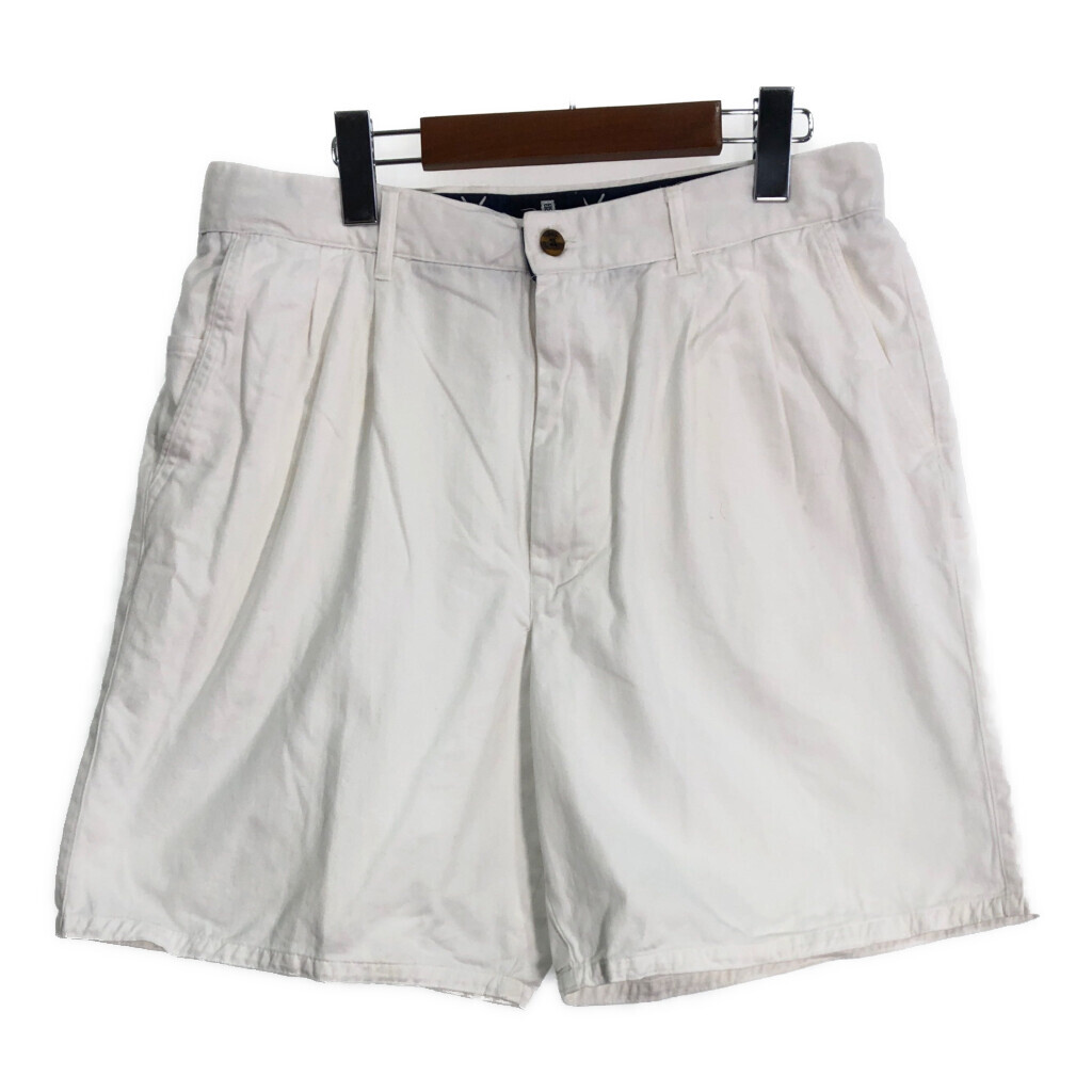 GIVENCHY ジバンシィ 2タック チノショーツ ホワイト (メンズ 34) 中古 古着 R5806拍卖