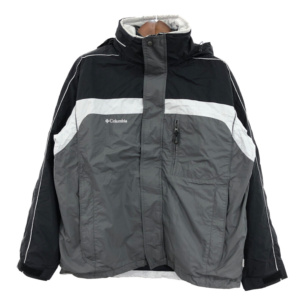 Columbia コロンビア マウンテンパーカー アウトドア グレー (メンズ L) 中古 古着 R6006拍卖