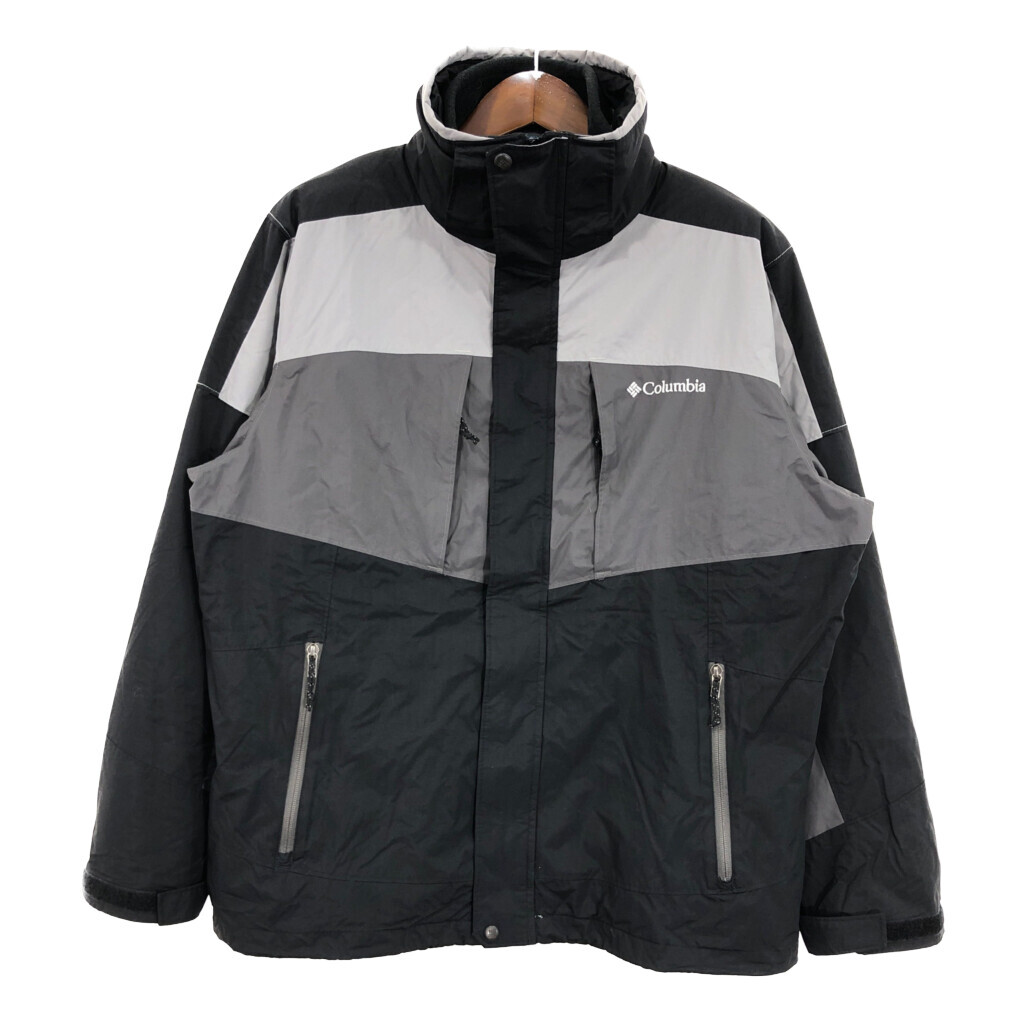 Columbia コロンビア マウンテンパーカー アウトドア ブラック (メンズ L) 中古 古着 R6010拍卖