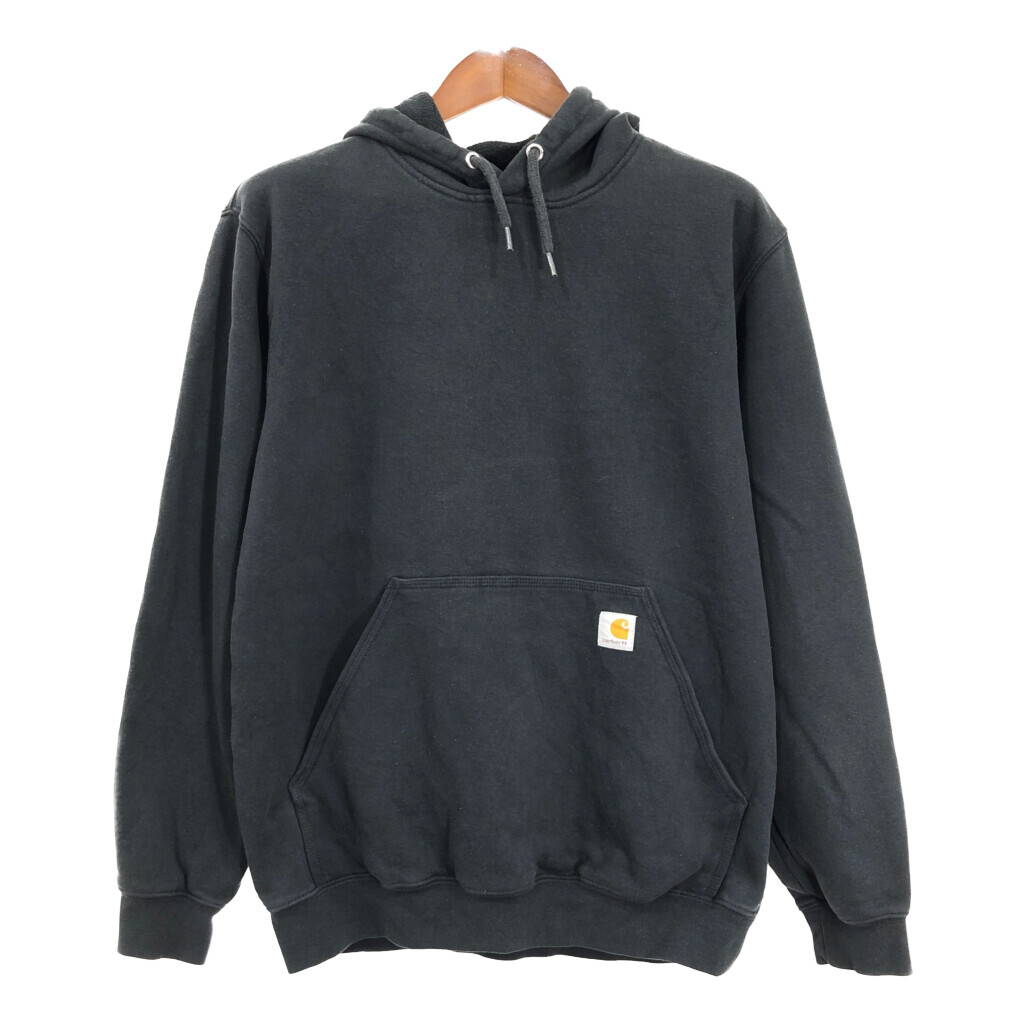 Carhartt カーハート スウェット パーカー ブラック (メンズ M) 中古 古着 R2991拍卖