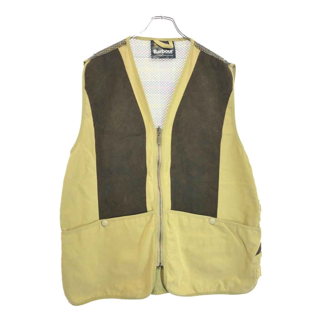 Barbour バブアー SPORTSMAN WAISTCOAT スポーツマンウエストコート ベスト 大きいサイズ ブラウン(メンズ XXL)中古 古着 V2043拍卖