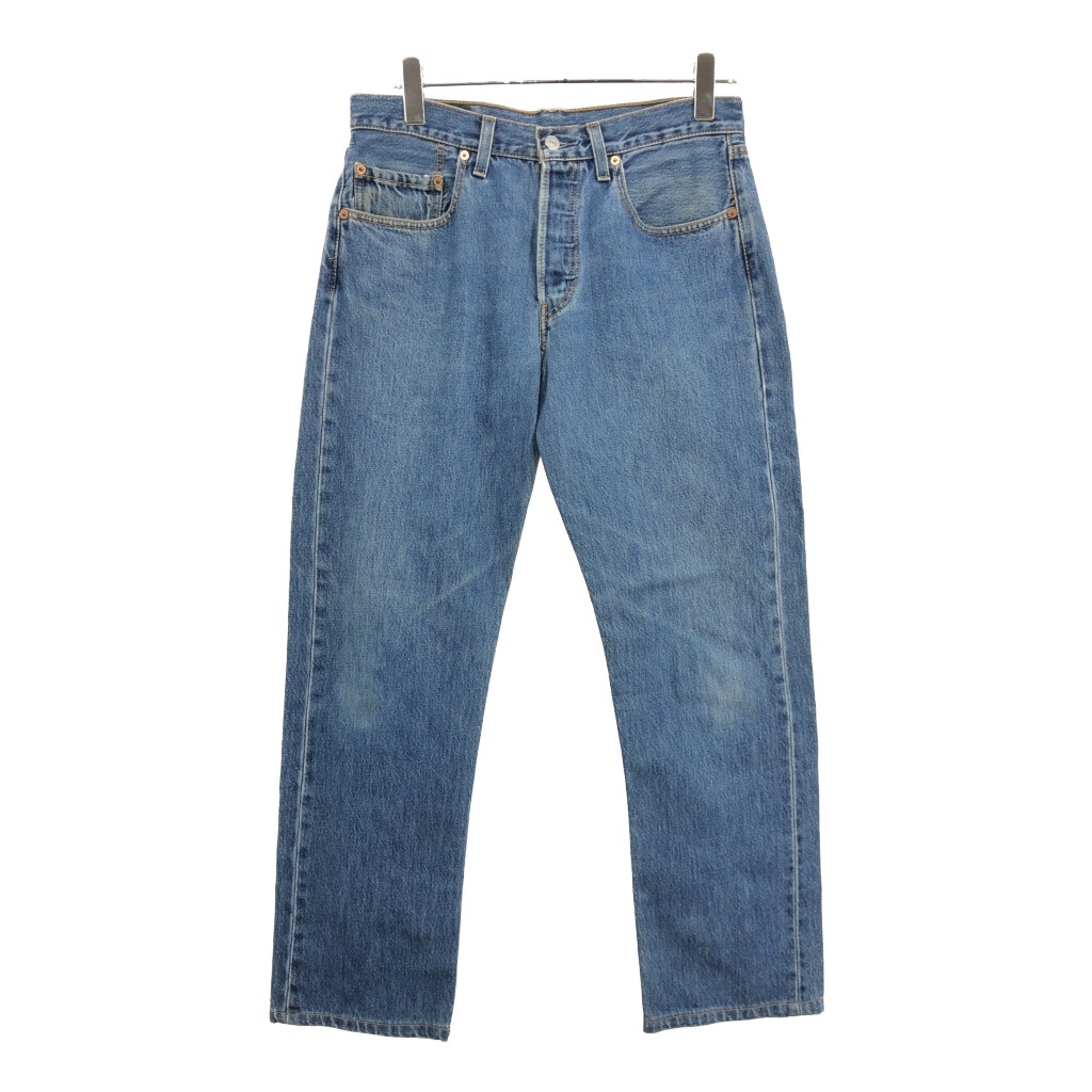 00年代 オーストラリア製 Levi's リーバイス 501 デニムパンツ ブルー(メンズ W32 L32)中古 古着 v2478拍卖