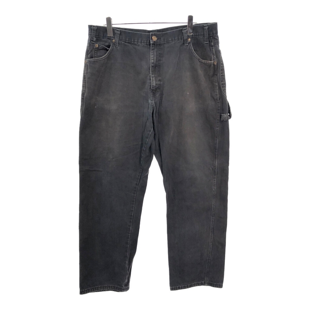 Dickies ディッキーズ ダック ペインターパンツ ブラック(メンズ W40 L32)中古 古着 V4131拍卖