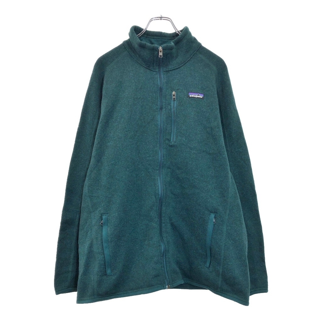 patagonia パタゴニア ベターセーター フリースジャケット 大きいサイズ アウトドア グリーン(メンズ XXL)中古 古着 V2606拍卖