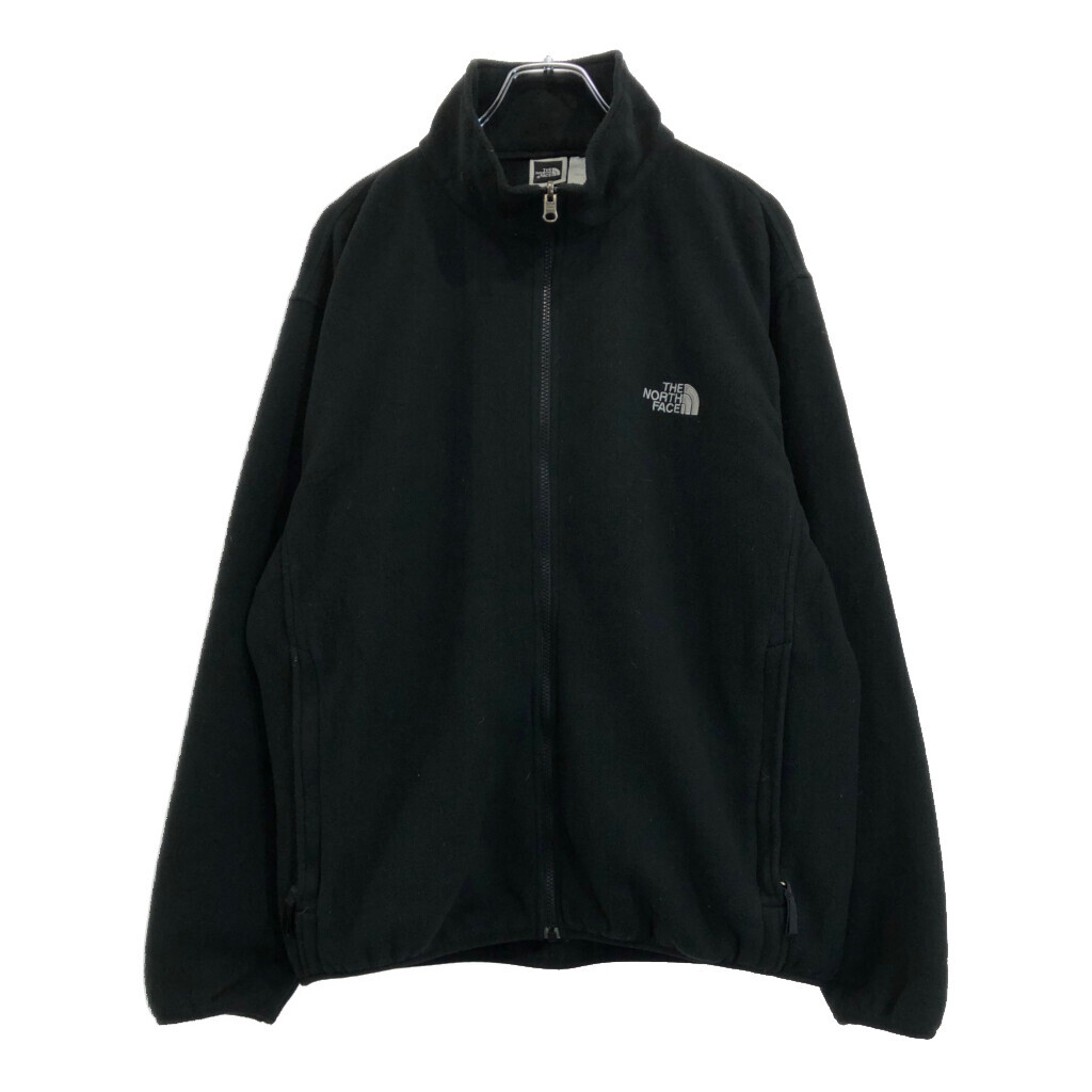 THE NORTH FACE ノースフェイス フリースジャケット アウトドア ブラック(メンズ L)中古 古着 v2727拍卖