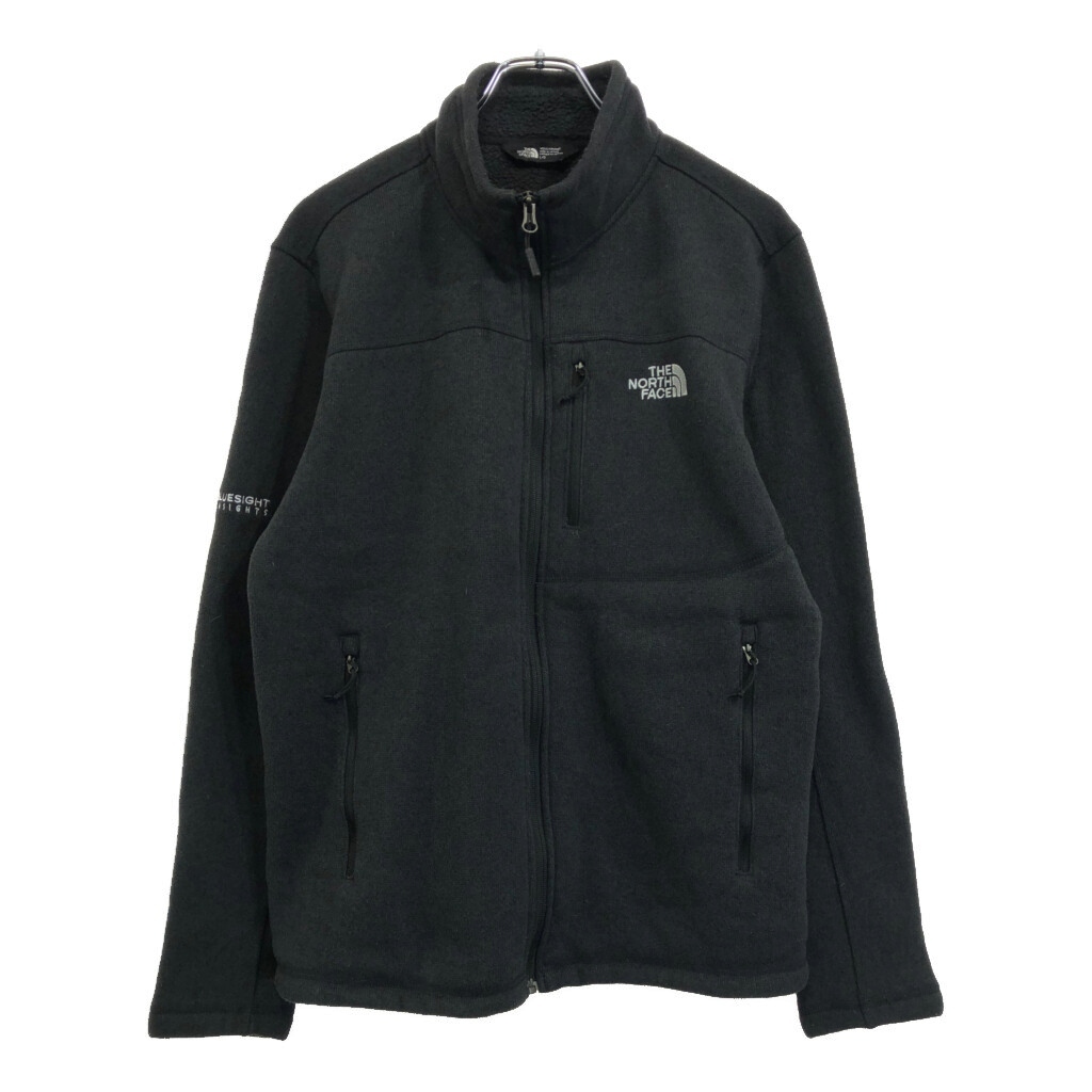 THE NORTH FACE ノースフェイス フリースジャケット アウトドア ブラック(メンズ L)中古 古着 v2730拍卖