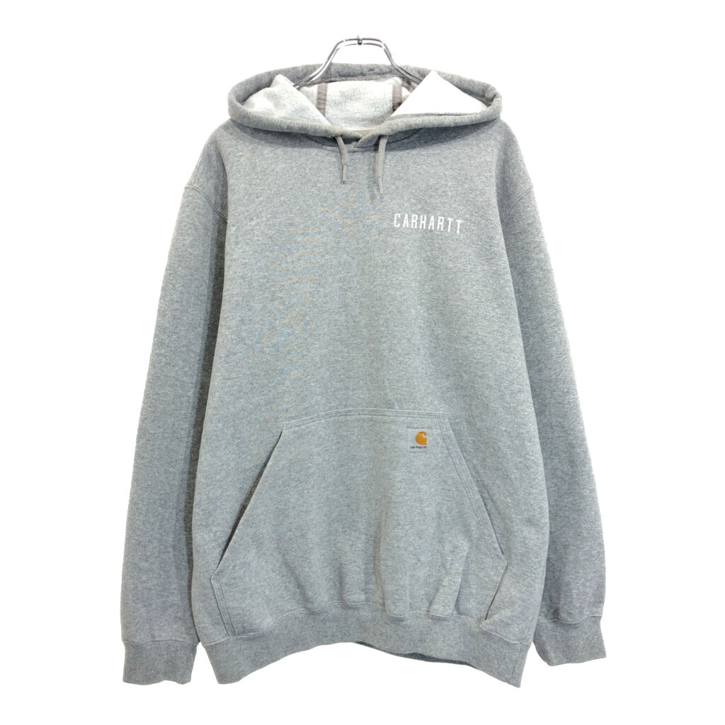 Carhartt カーハート スウェット パーカー グレー(メンズ M)中古 古着 v2778拍卖