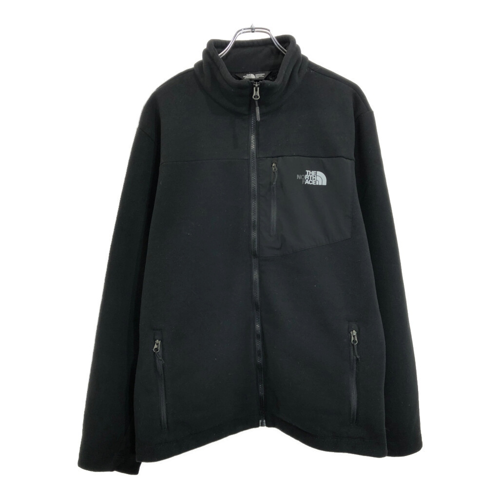 THE NORTH FACE ノースフェイス フリースジャケット アウトドア ブラック(メンズ L)中古 古着 v2780拍卖