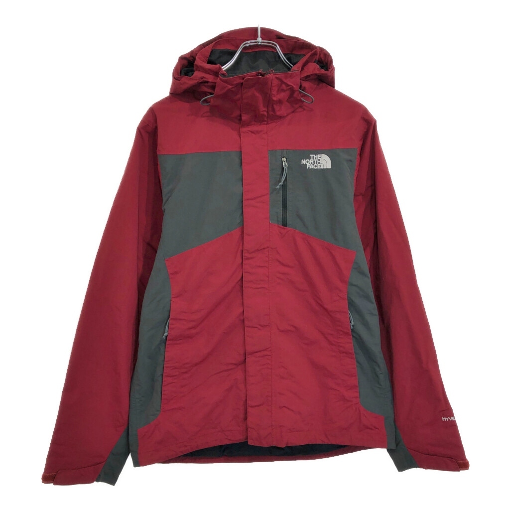 THE NORTH FACE ノースフェイス HYVENT マウンテンパーカー アウトドア レッド(メンズ S)中古 古着 V2793拍卖