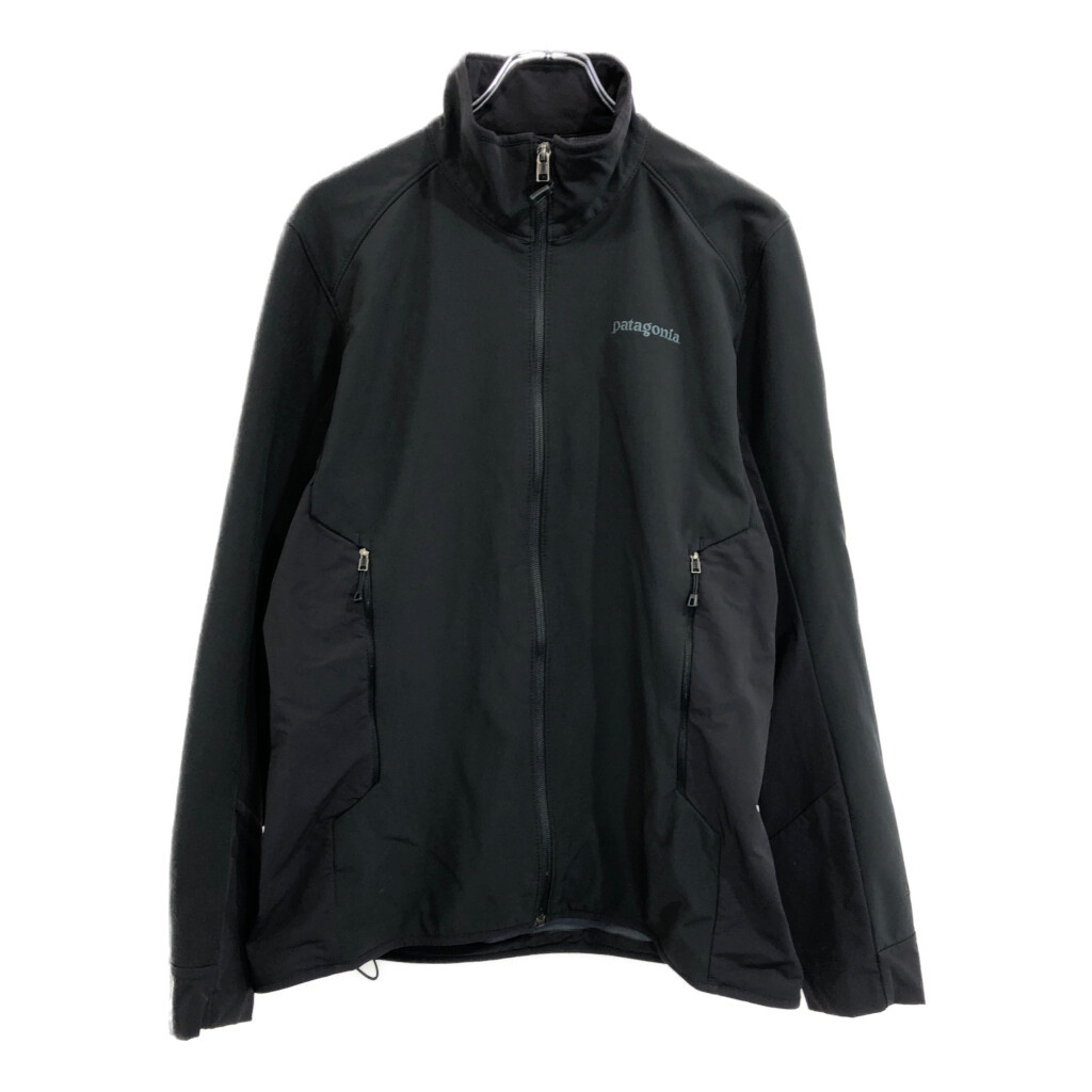 patagonia パタゴニア アズ・ハイブリッド・ジャケット アウトドア ブラック(メンズ M)中古 古着 V2917拍卖