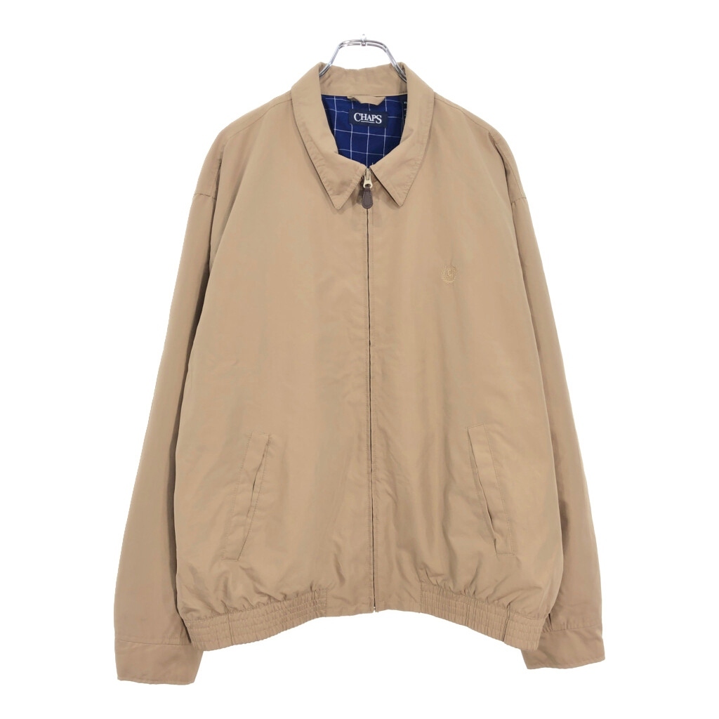 CHAPS チャップス スイングトップ ベージュ(メンズ XL)中古 古着 v3871拍卖