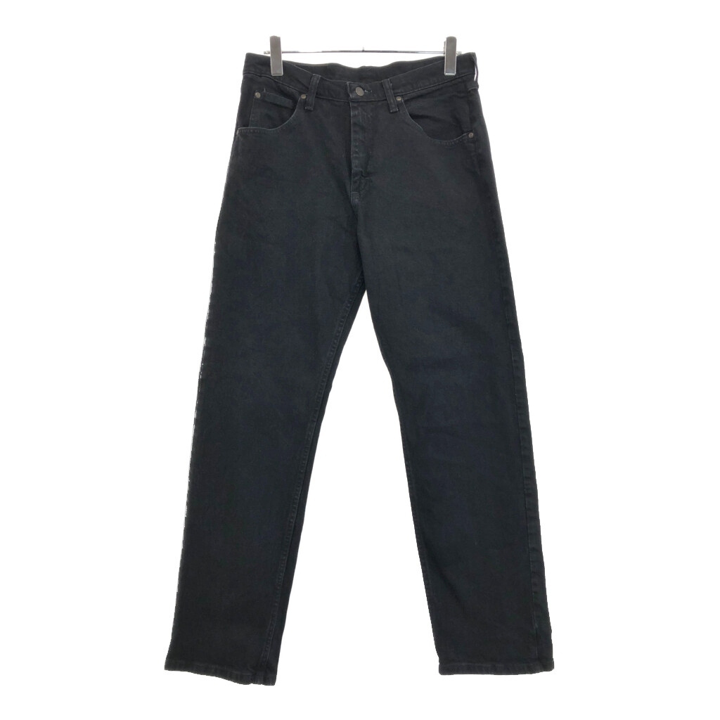 Wrangler ラングラー デニムパンツ ブラック(メンズ W32 L32)中古 古着 V3004拍卖